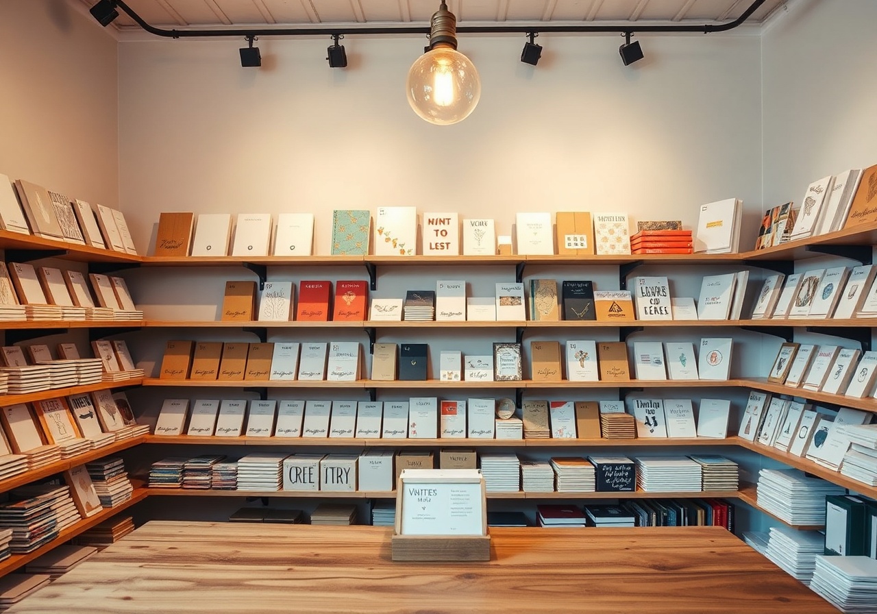 The Paper Room boutique interior in Austin, Texas